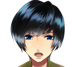 IKEMEN's FACE KIDOAIRAKU sticker #7038149