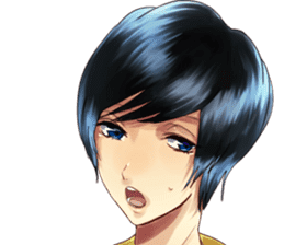 IKEMEN's FACE KIDOAIRAKU sticker #7038151