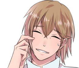 IKEMEN's FACE KIDOAIRAKU sticker #7038161