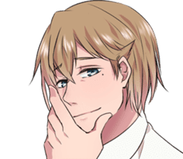 IKEMEN's FACE KIDOAIRAKU sticker #7038162