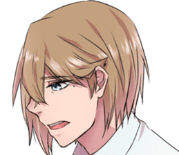 IKEMEN's FACE KIDOAIRAKU sticker #7038166