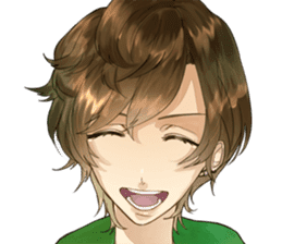 IKEMEN's FACE KIDOAIRAKU sticker #7038178