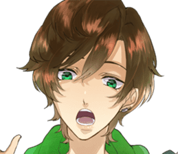 IKEMEN's FACE KIDOAIRAKU sticker #7038179