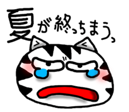 White cat sticker-2 sticker #7038535