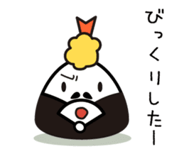 Rice ball ninja sticker #7038806