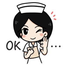 DK Nurse from Thailand(English) sticker #7039689