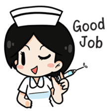 DK Nurse from Thailand(English) sticker #7039705