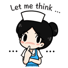 DK Nurse from Thailand(English) sticker #7039707