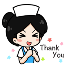 DK Nurse from Thailand(English) sticker #7039711