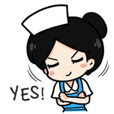 DK Nurse from Thailand(English) sticker #7039717