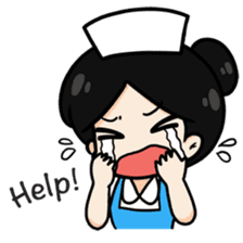 DK Nurse from Thailand(English) sticker #7039723