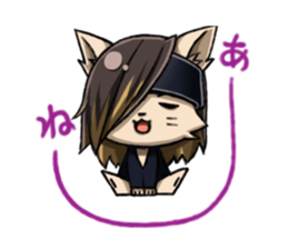 dogs with a salty attitudes sticker #7039810