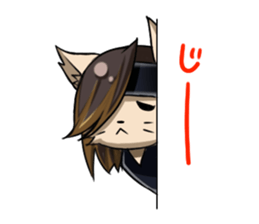 dogs with a salty attitudes sticker #7039812