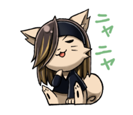 dogs with a salty attitudes sticker #7039815