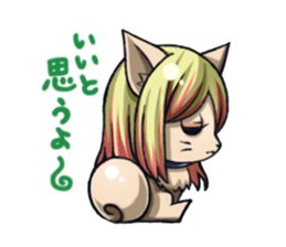 dogs with a salty attitudes sticker #7039817