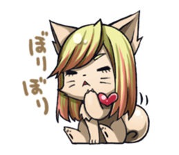 dogs with a salty attitudes sticker #7039819