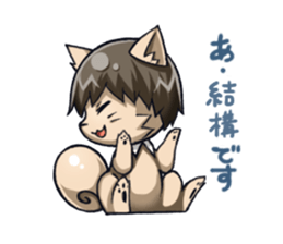 dogs with a salty attitudes sticker #7039825