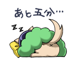 dogs with a salty attitudes sticker #7039842