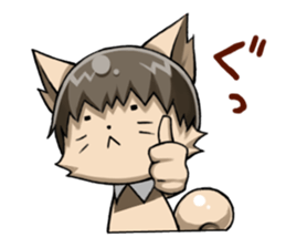 dogs with a salty attitudes sticker #7039846