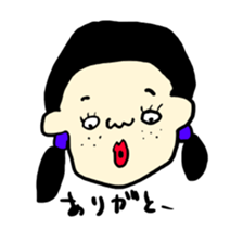 rakugaki besuto sticker #7039980