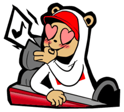 G.Reezy the Dope Bear (featuring Bunni) sticker #7040178