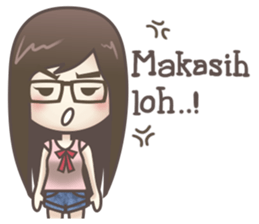 Mikaela (Indonesian Version) sticker #7040329