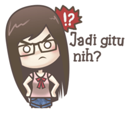 Mikaela (Indonesian Version) sticker #7040331