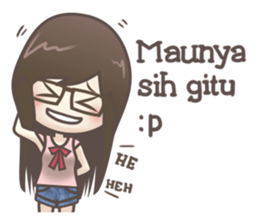 Mikaela (Indonesian Version) sticker #7040332