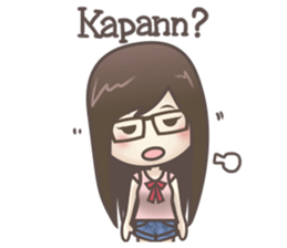 Mikaela (Indonesian Version) sticker #7040346