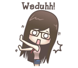 Mikaela (Indonesian Version) sticker #7040348