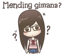 Mikaela (Indonesian Version) sticker #7040350