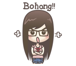 Mikaela (Indonesian Version) sticker #7040351