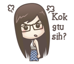 Mikaela (Indonesian Version) sticker #7040359