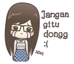 Mikaela (Indonesian Version) sticker #7040362