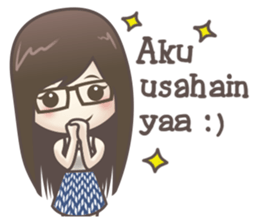 Mikaela (Indonesian Version) sticker #7040363
