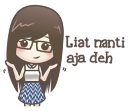 Mikaela (Indonesian Version) sticker #7040364