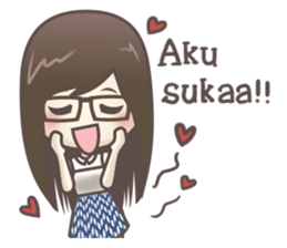 Mikaela (Indonesian Version) sticker #7040365