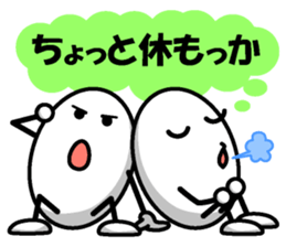 Healthy eggs+ sticker #7040546