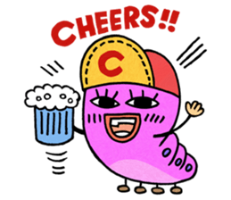 Little caterpillar haebeolle. sticker #7040859