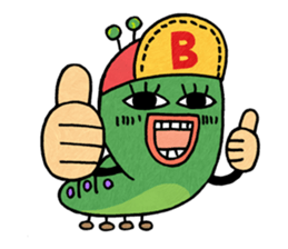 Little caterpillar haebeolle. sticker #7040874