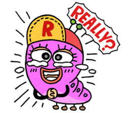 Little caterpillar haebeolle. sticker #7040875