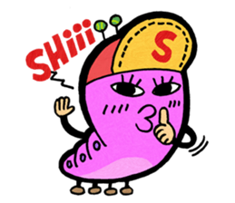 Little caterpillar haebeolle. sticker #7040878