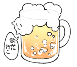 Energy saving a cat 's sticker #7040963