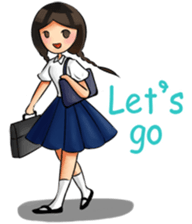 High School pop girls sticker #7041017