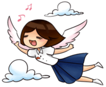 High School pop girls sticker #7041025