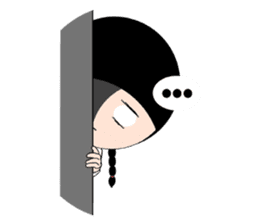 Hana Convent Girl sticker #7041288