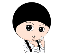 Hana Convent Girl sticker #7041290