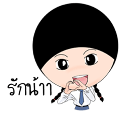 Hana Convent Girl sticker #7041292
