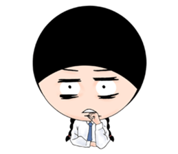 Hana Convent Girl sticker #7041294