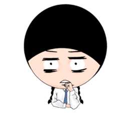 Hana Convent Girl sticker #7041294